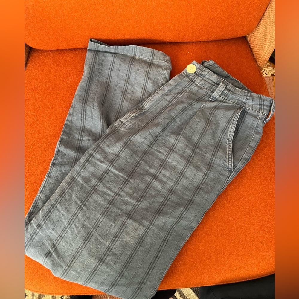 Alex Mill, linen/cotton pants, cropped 4